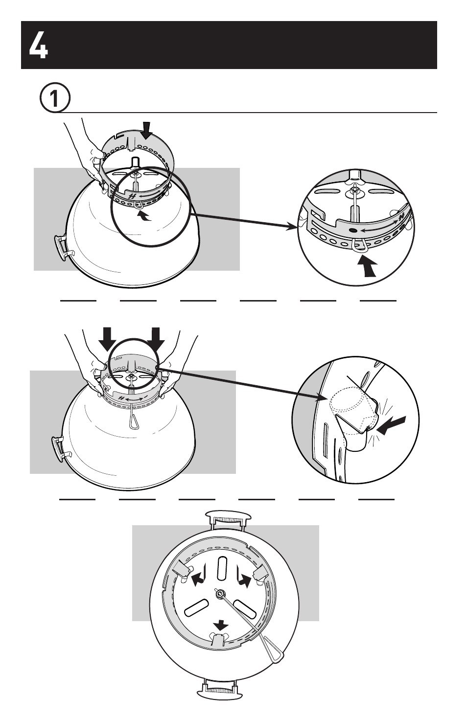 weber ONE-TOUCH GOLD 30792 User Manual | Page 4 / 16