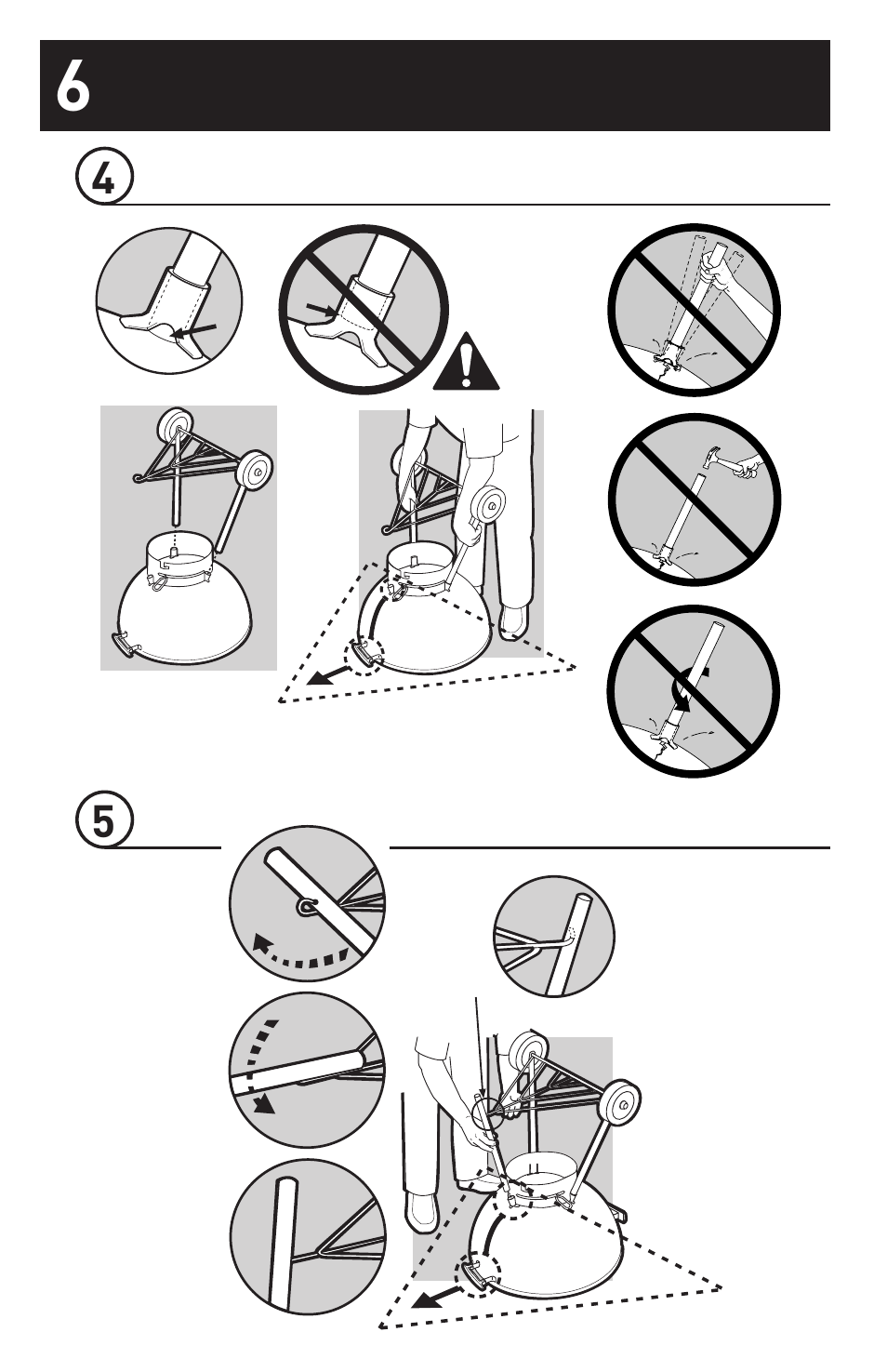 weber ONE-TOUCH GOLD 30792 User Manual | Page 6 / 16