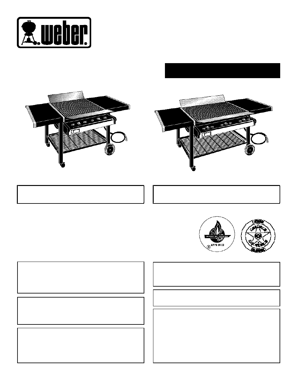 weber SUMMIT 400 User Manual | 20 pages
