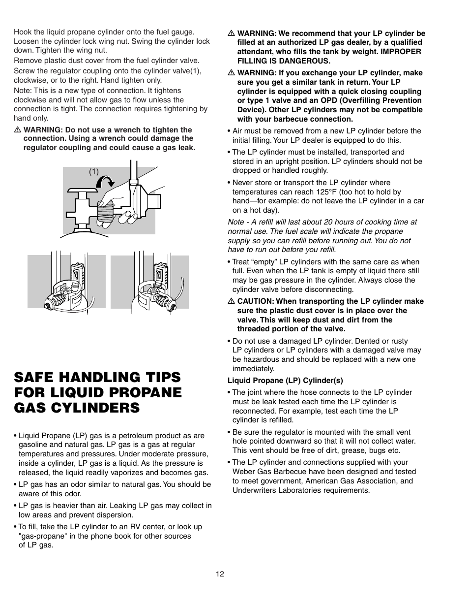 weber SUMMIT 450 User Manual | Page 12 / 18