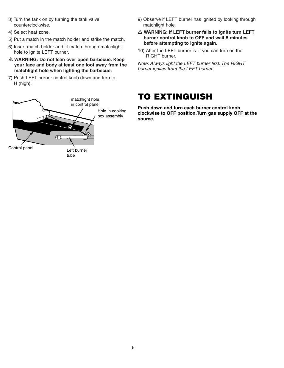 weber SUMMIT 450 User Manual | Page 8 / 18
