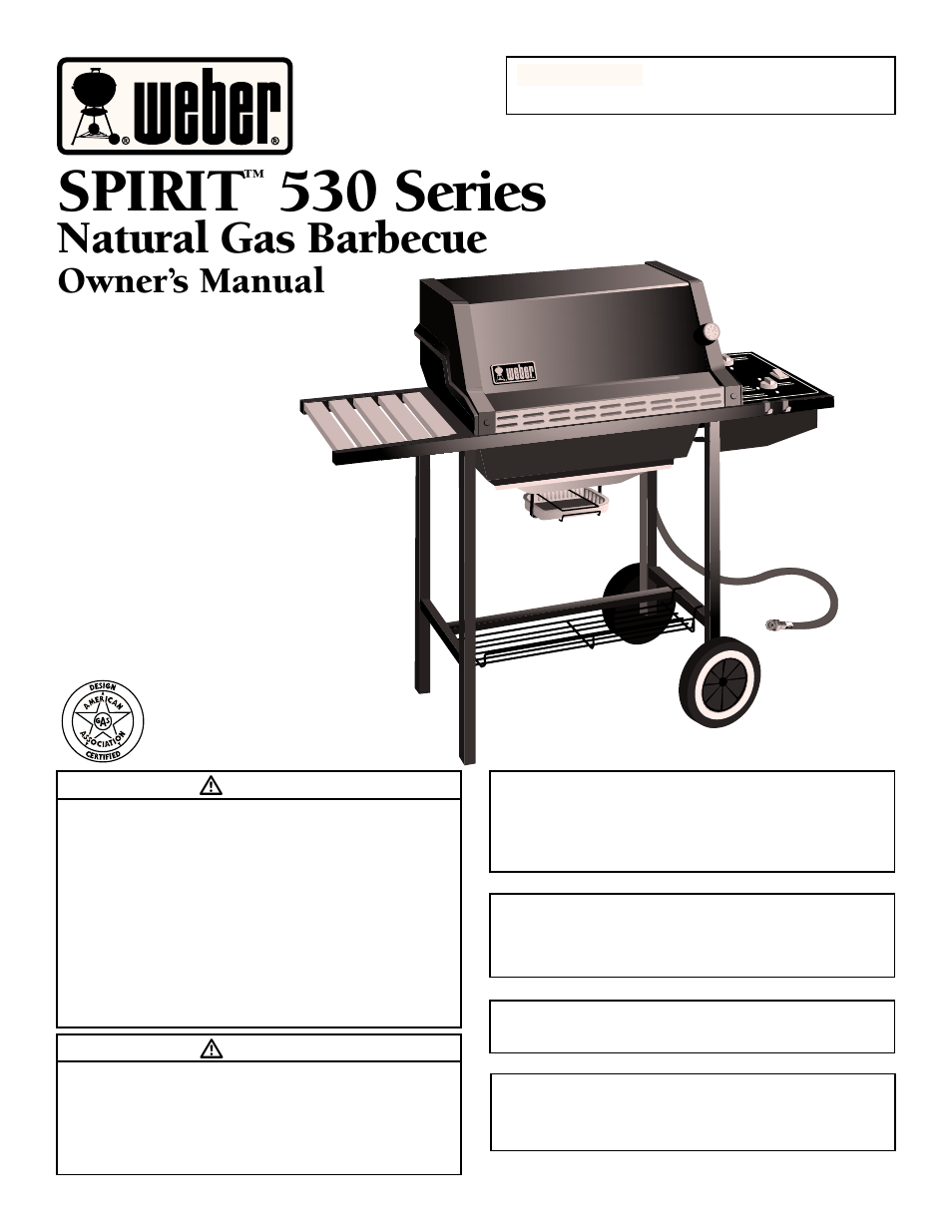 weber 530 User Manual | 32 pages