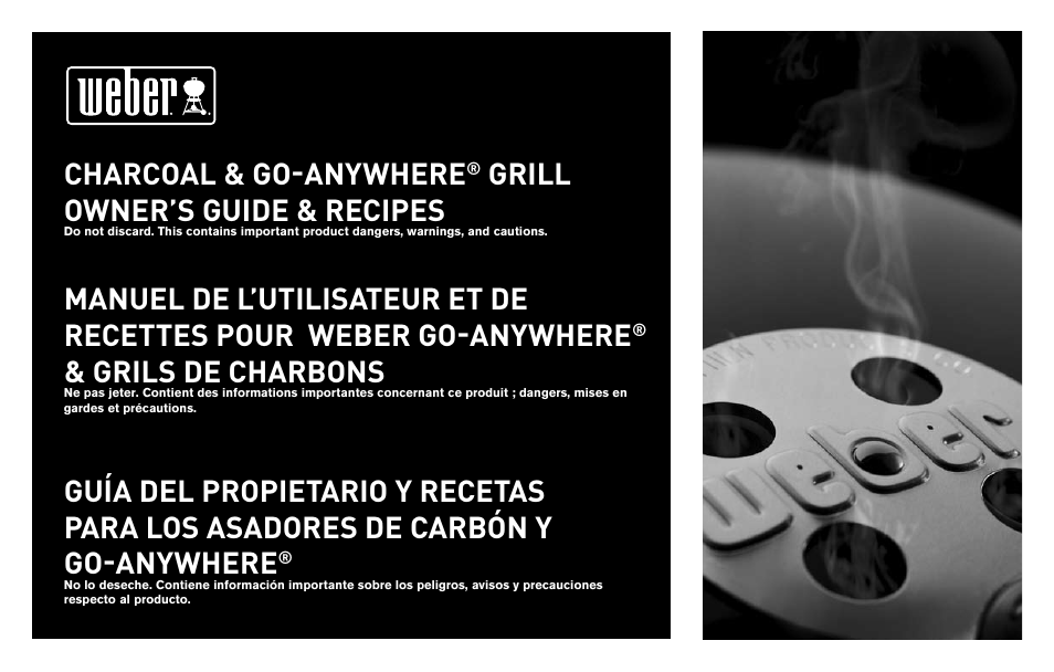 weber Charcoal & Go-Anywhere Grill None User Manual | 17 pages