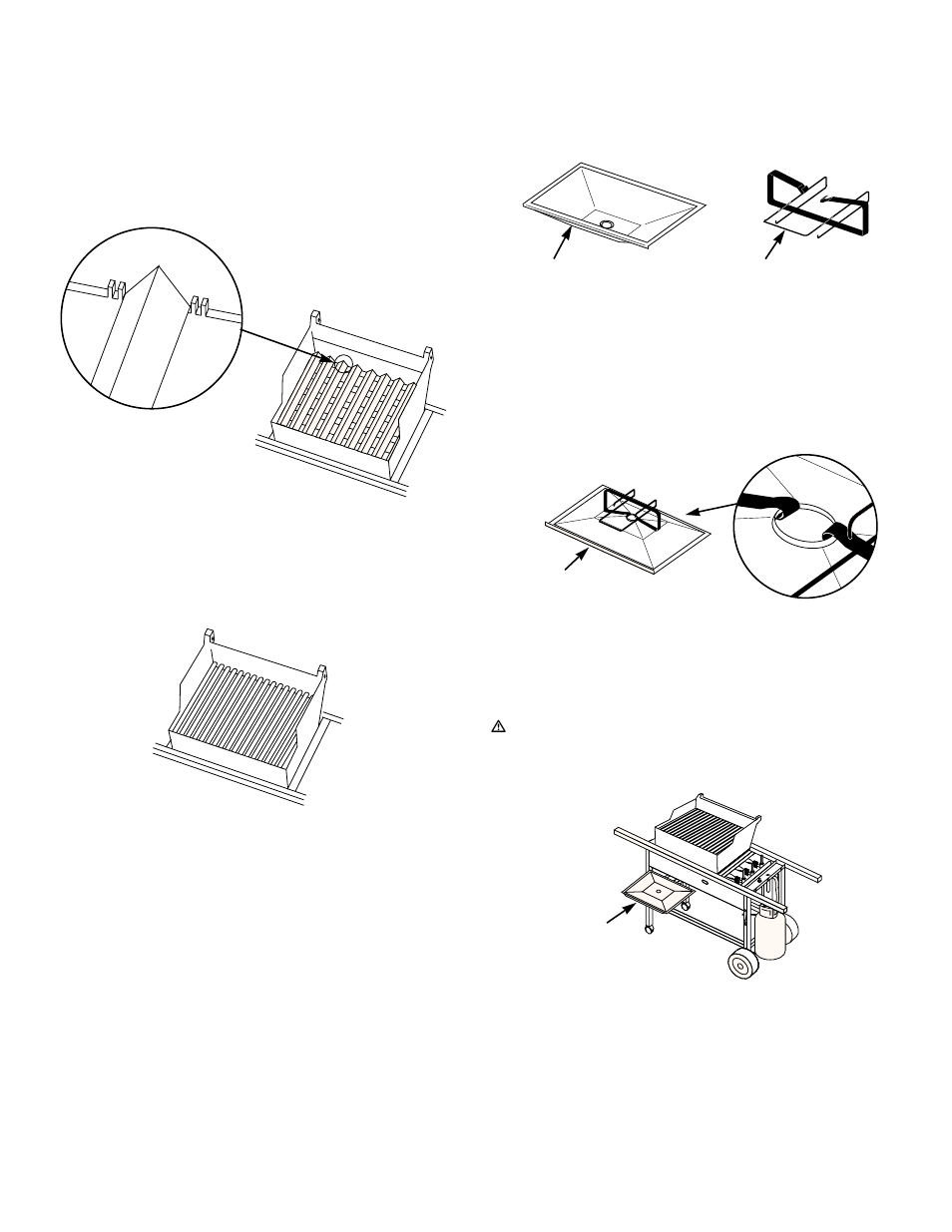 Install flavorizer bars and cooking grates, Install the bottom | weber Genesis 2000 Series User Manual | Page 18 / 36