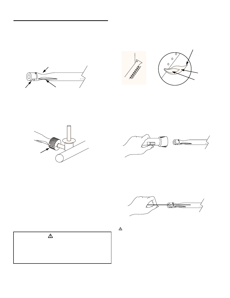 General maintenance, Weber spider stopper guards, Main burner flame pattern | Main burner cleaning procedure, Replacing main burners, Ƽdanger | weber Genesis 2000 Series User Manual | Page 29 / 36