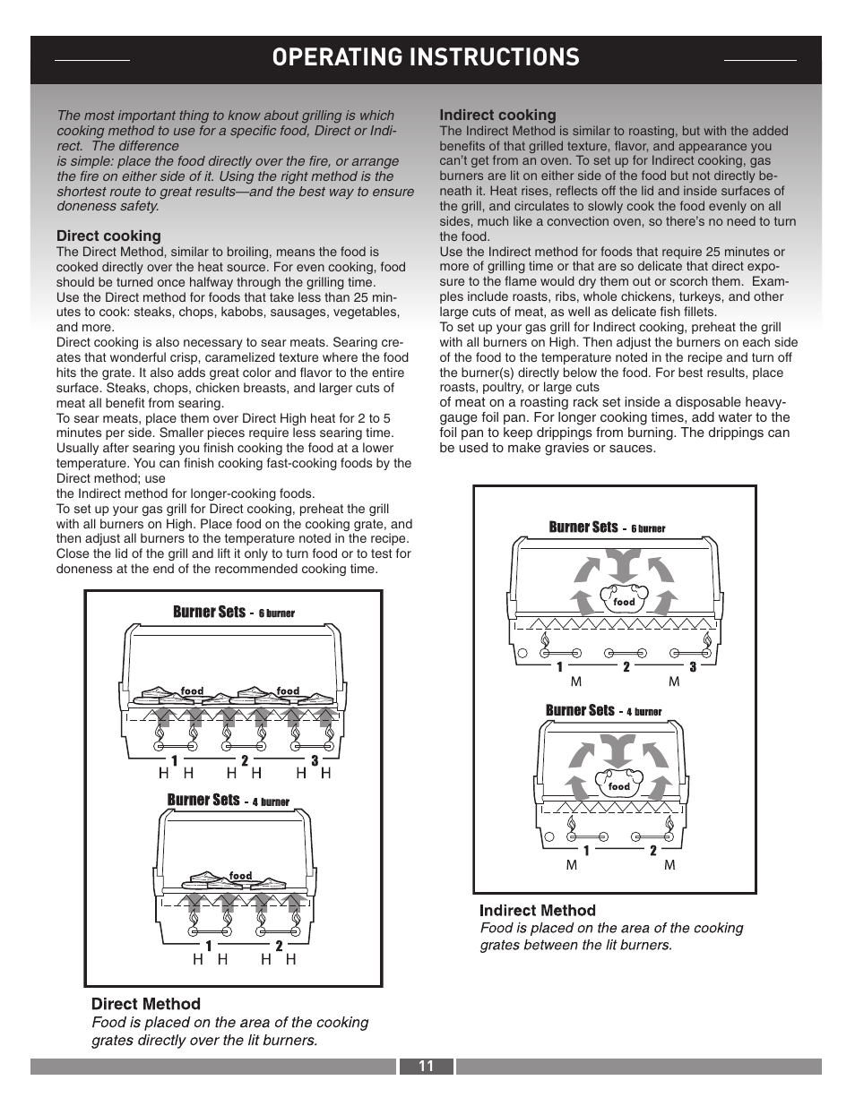 Operating instructions | weber 42371 User Manual | Page 11 / 19