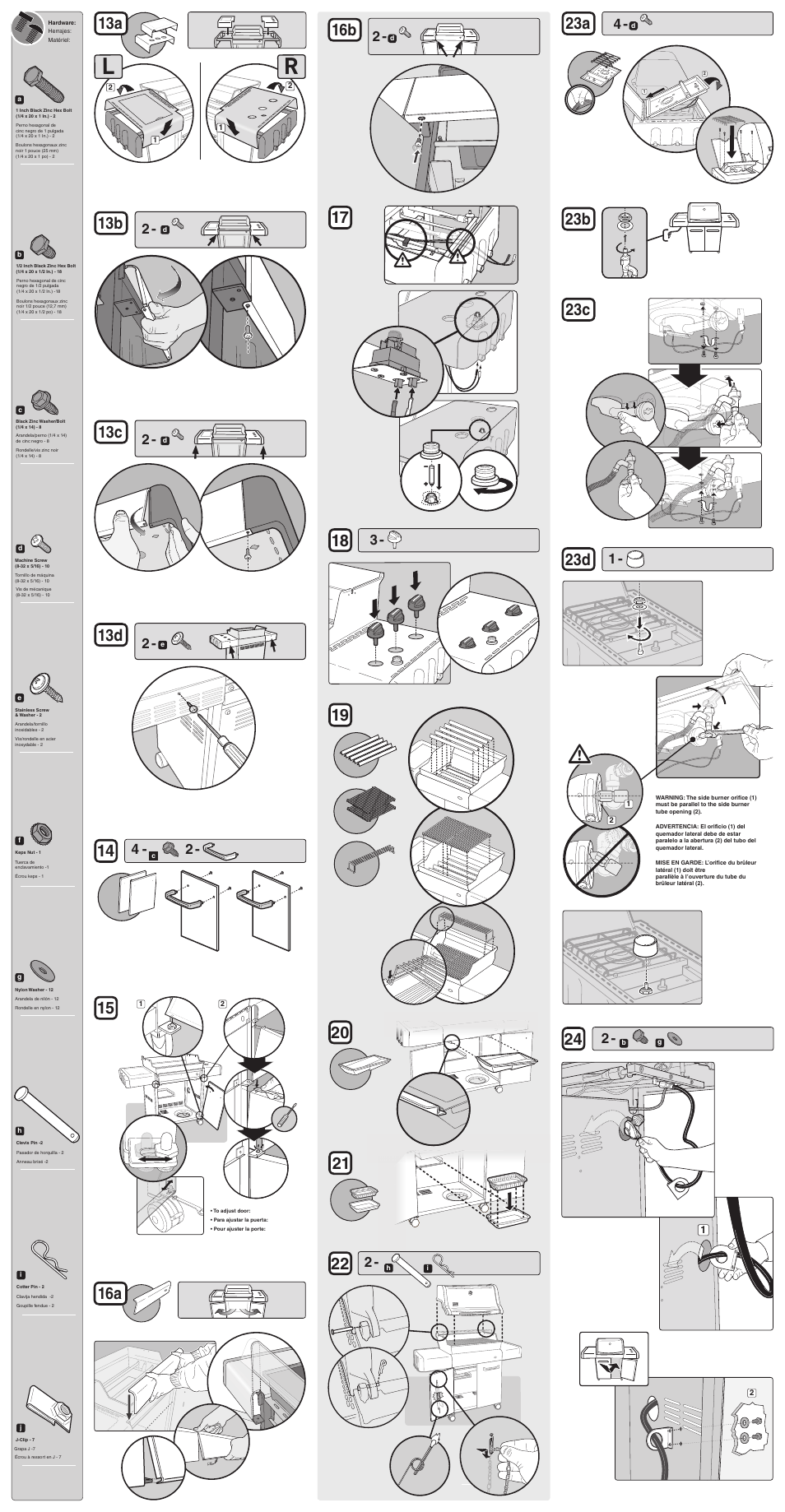 weber Spirit 89943 User Manual | Page 2 / 2