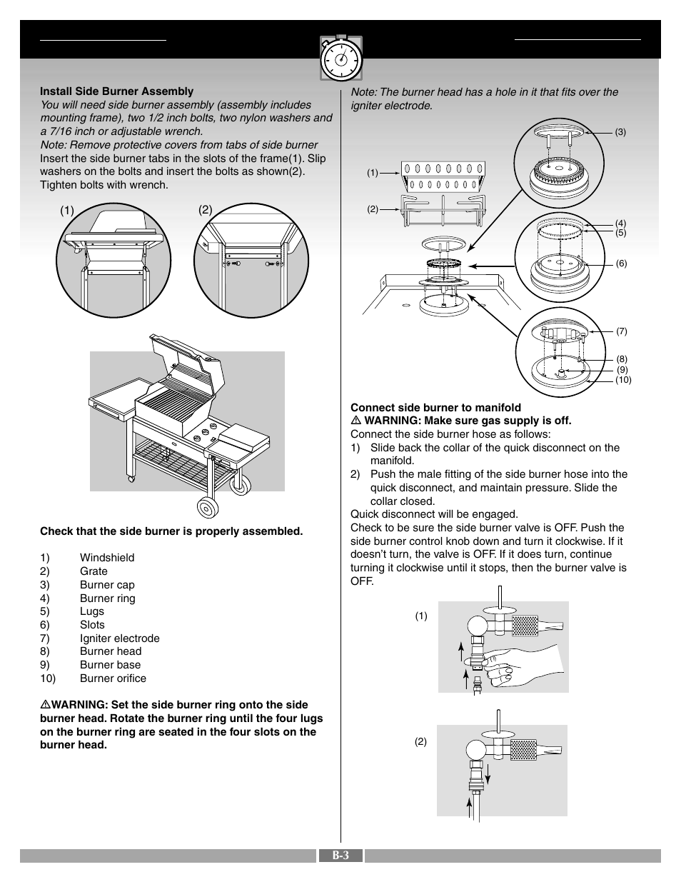 weber Platinum C User Manual | Page 14 / 27