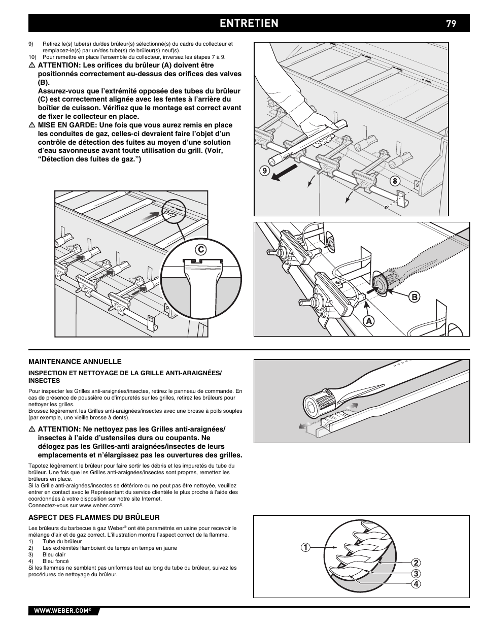 Entretien | weber E/S 650 User Manual | Page 79 / 84