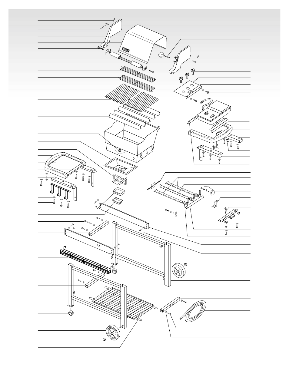 Exploded view | weber 55062 User Manual | Page 6 / 26