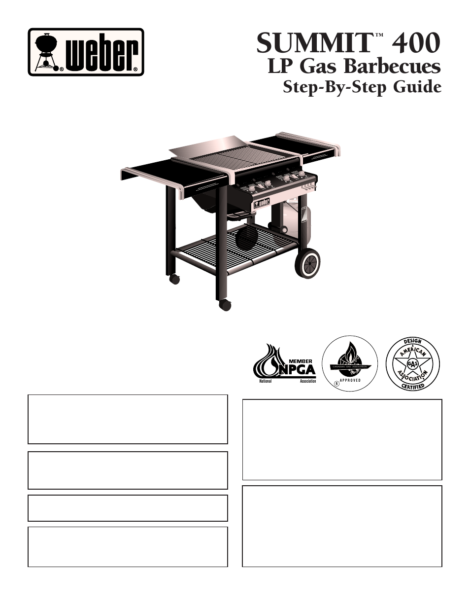 weber 400 User Manual | 16 pages