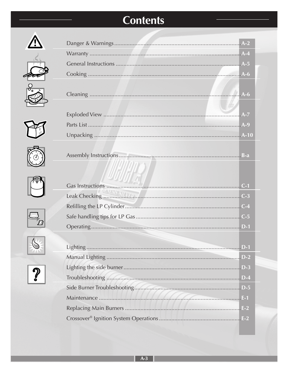 weber Genesis Silver-C User Manual | Page 3 / 31