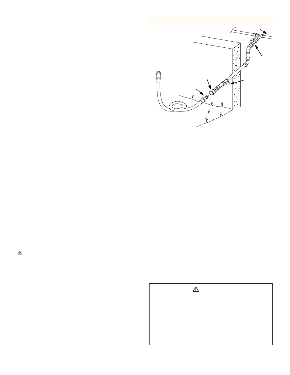 Install gas supply, General specifications for piping, Gas line piping | Test connections, Ƽdanger | weber 2000 LX Series User Manual | Page 14 / 32