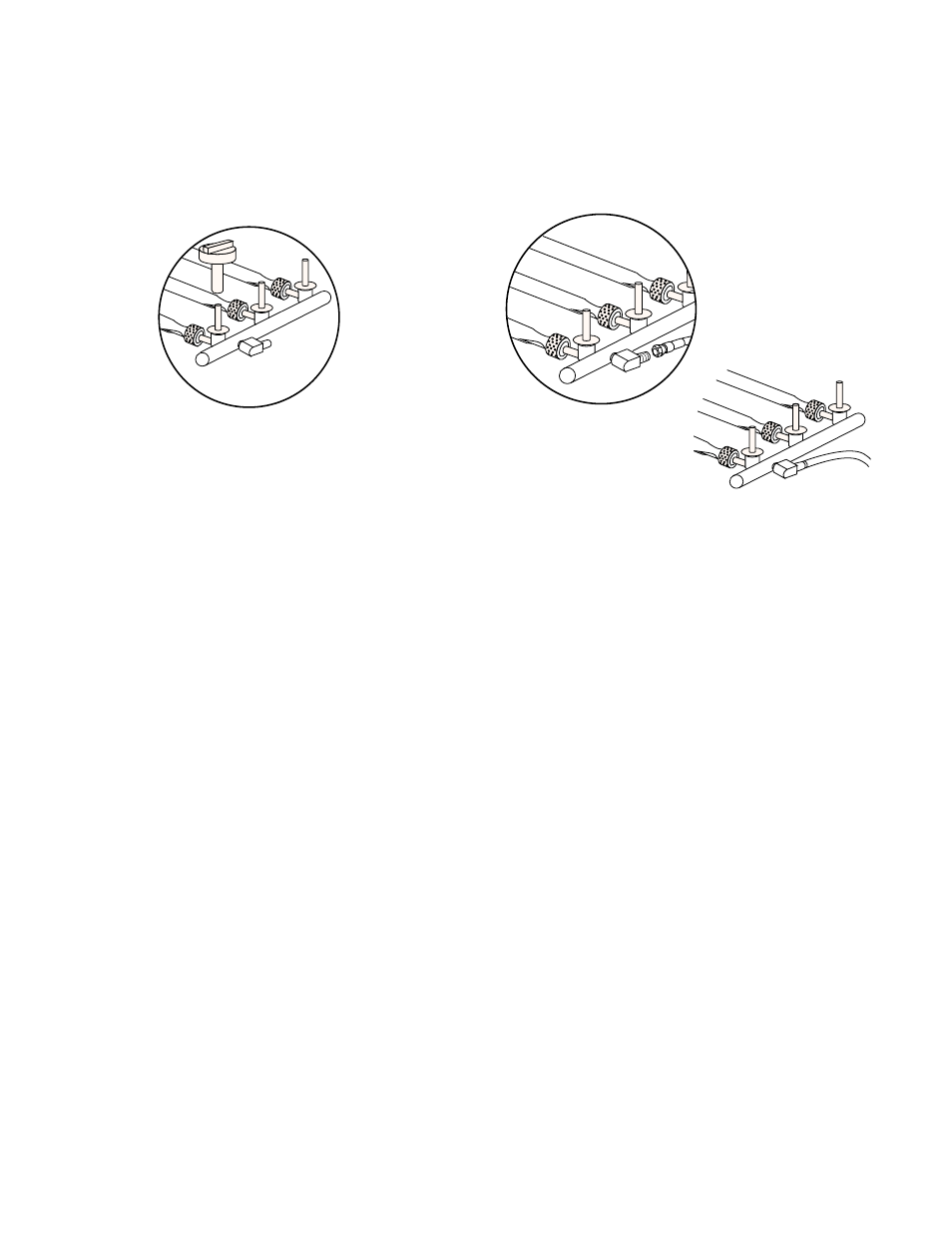 Check that all burner valves are off, Connect flexible hose to manifold | weber 2000 LX Series User Manual | Page 15 / 32