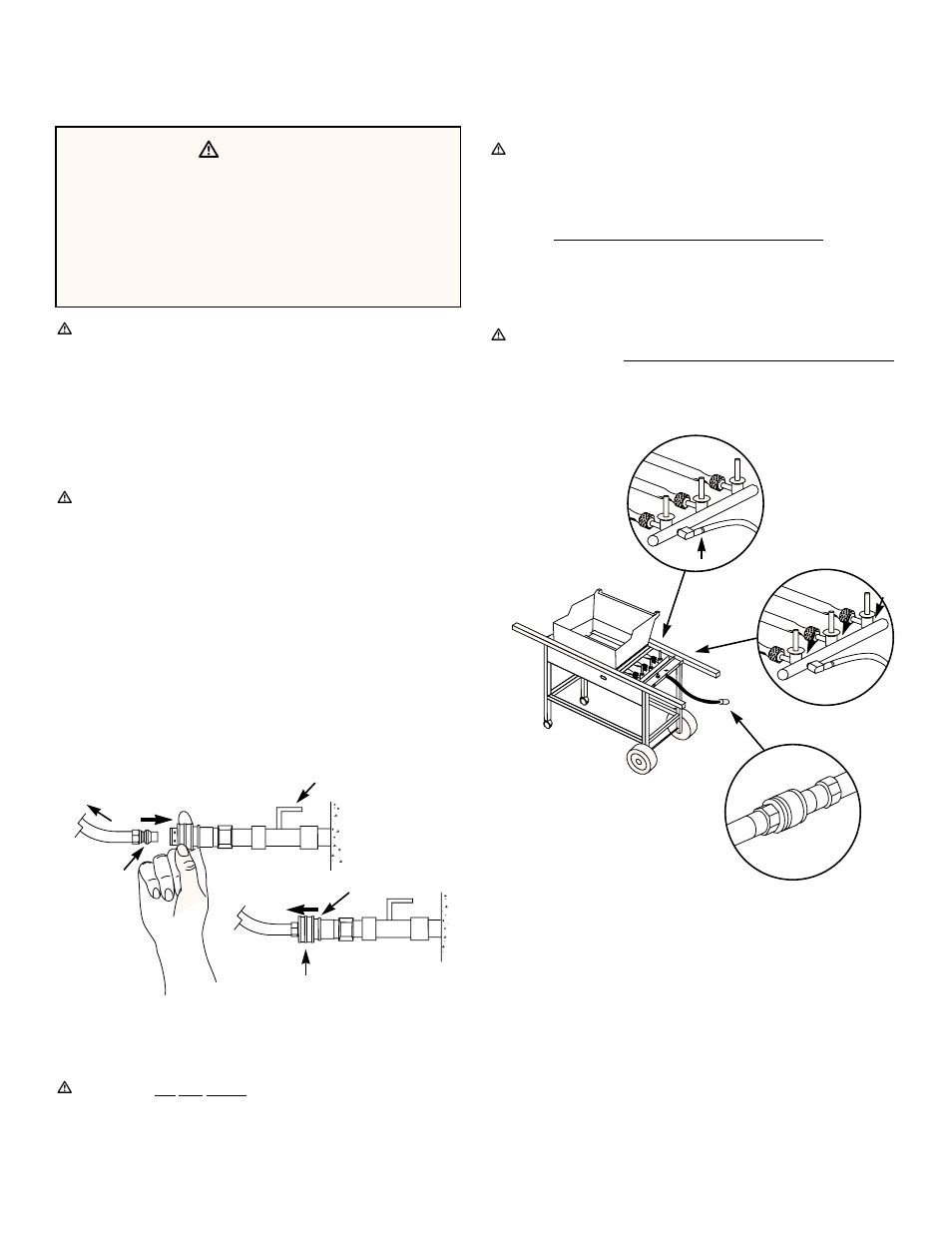 Check for gas leaks, Ƽdanger | weber 2000 LX Series User Manual | Page 16 / 32