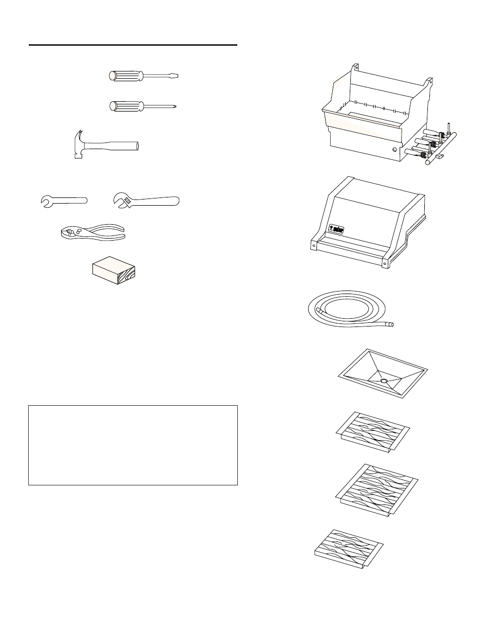 Assembly, Tools needed, Supplies needed | Check package contents | weber 2000 LX Series User Manual | Page 7 / 32