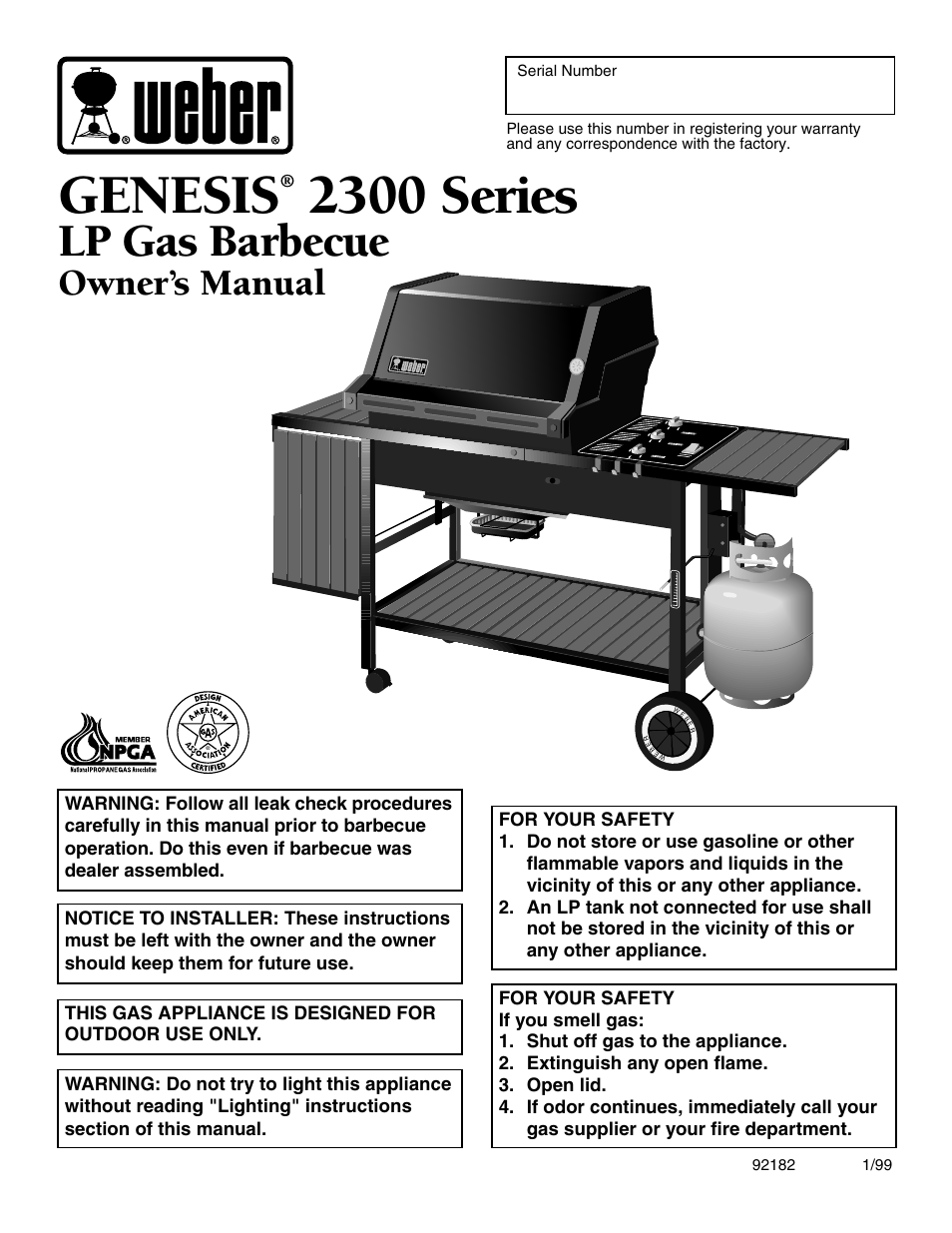 weber 2300 User Manual | 36 pages