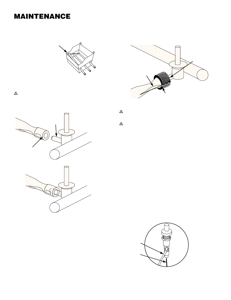 Crossover ignition system operations, Maintenance | weber PLATINUM 2200 NG User Manual | Page 13 / 24