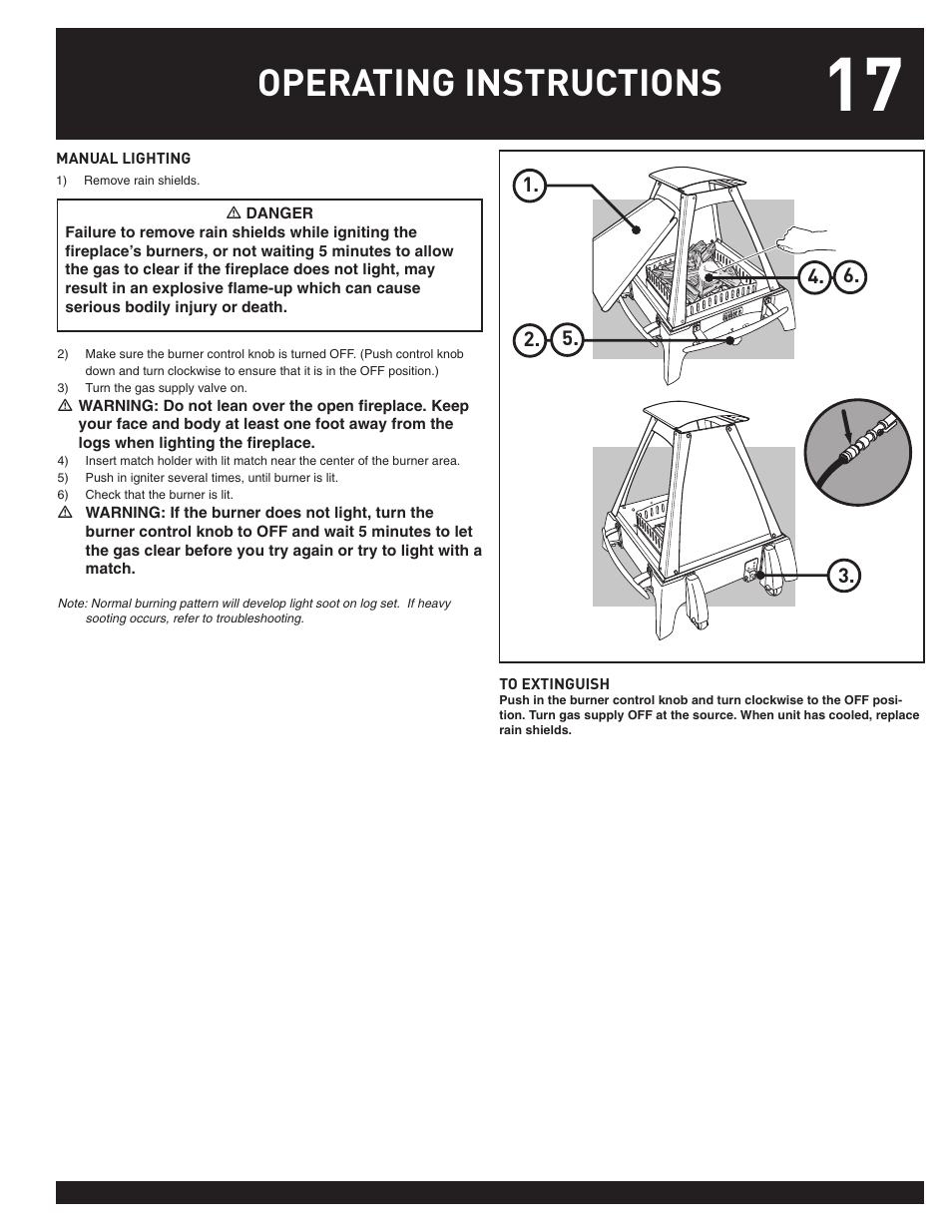 Operating instructions | weber FLAME User Manual | Page 17 / 20