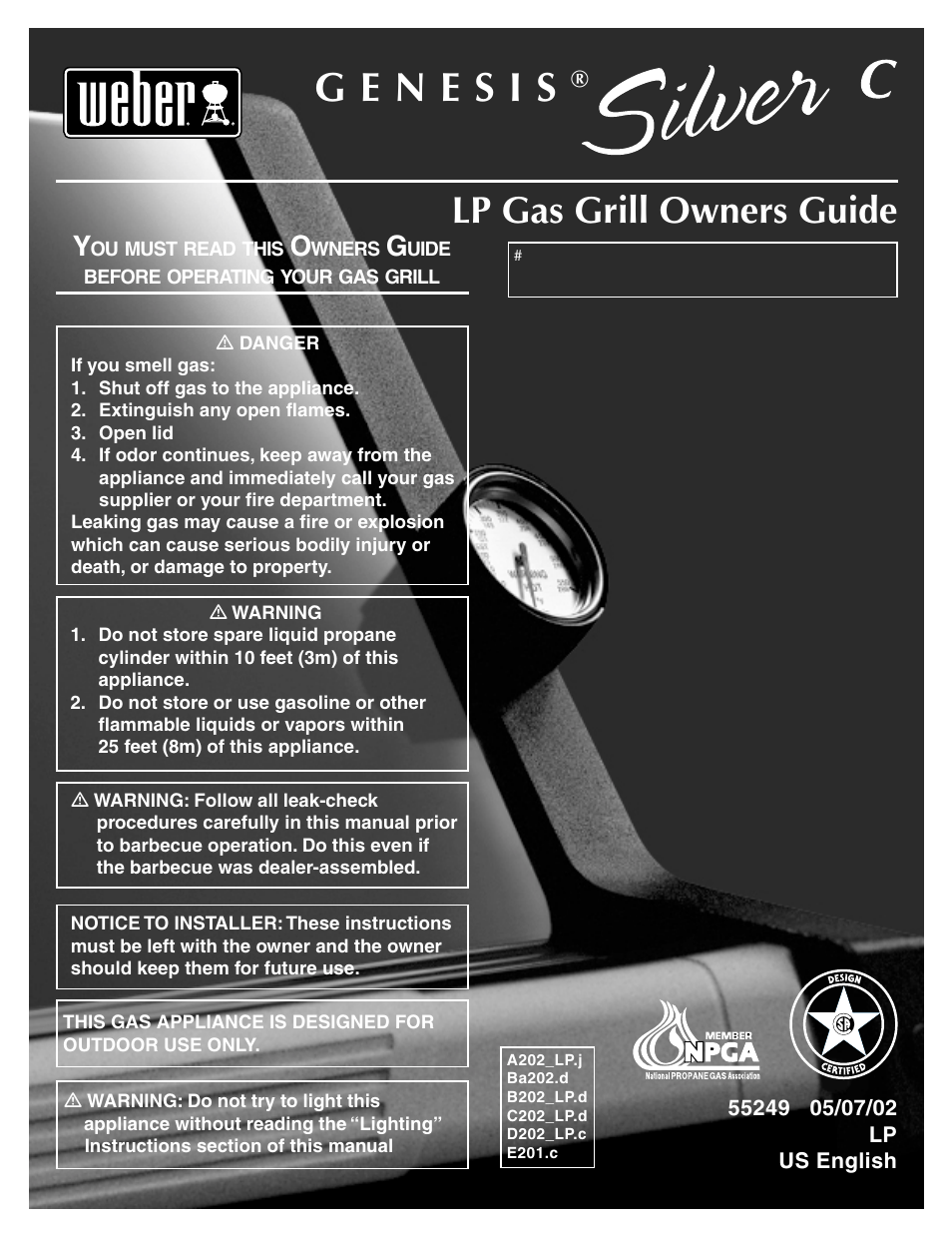 weber 55249 User Manual | 32 pages