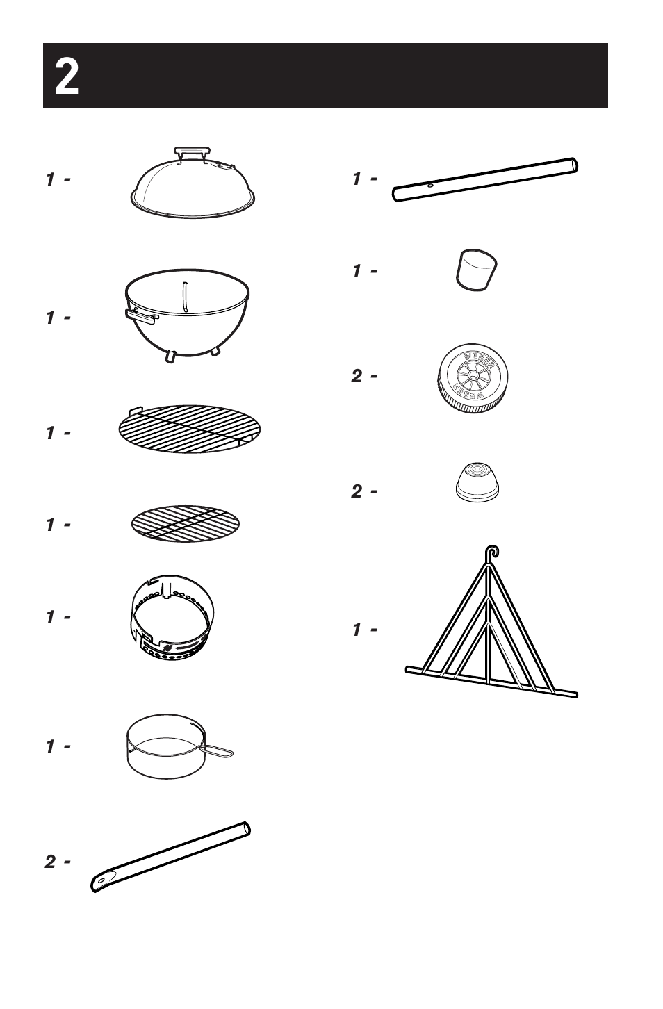 weber 30792 User Manual | Page 2 / 16