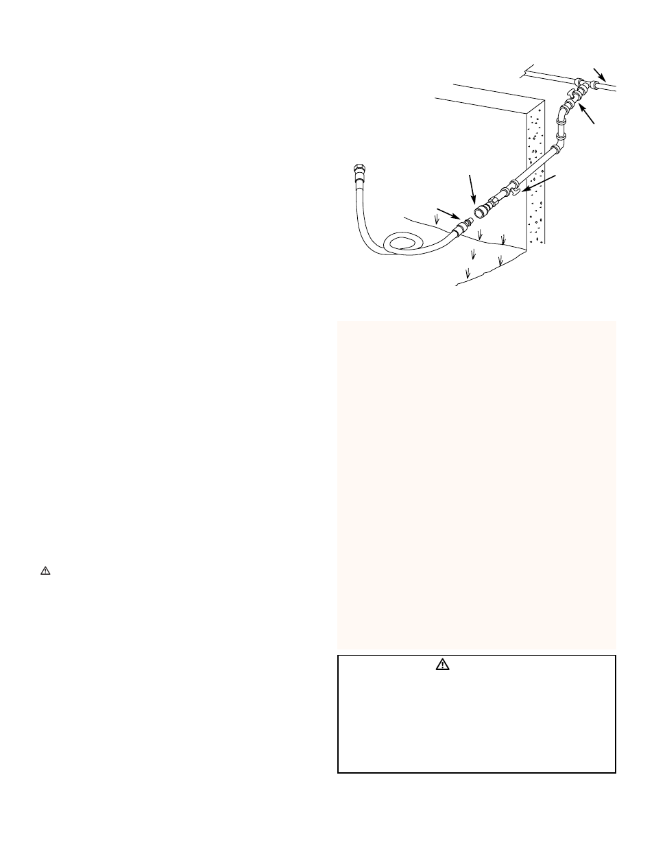 Install gas supply, General specifications for piping, Gas line piping | Test connections, Ƽdanger | weber GENESIS 3300 User Manual | Page 14 / 36