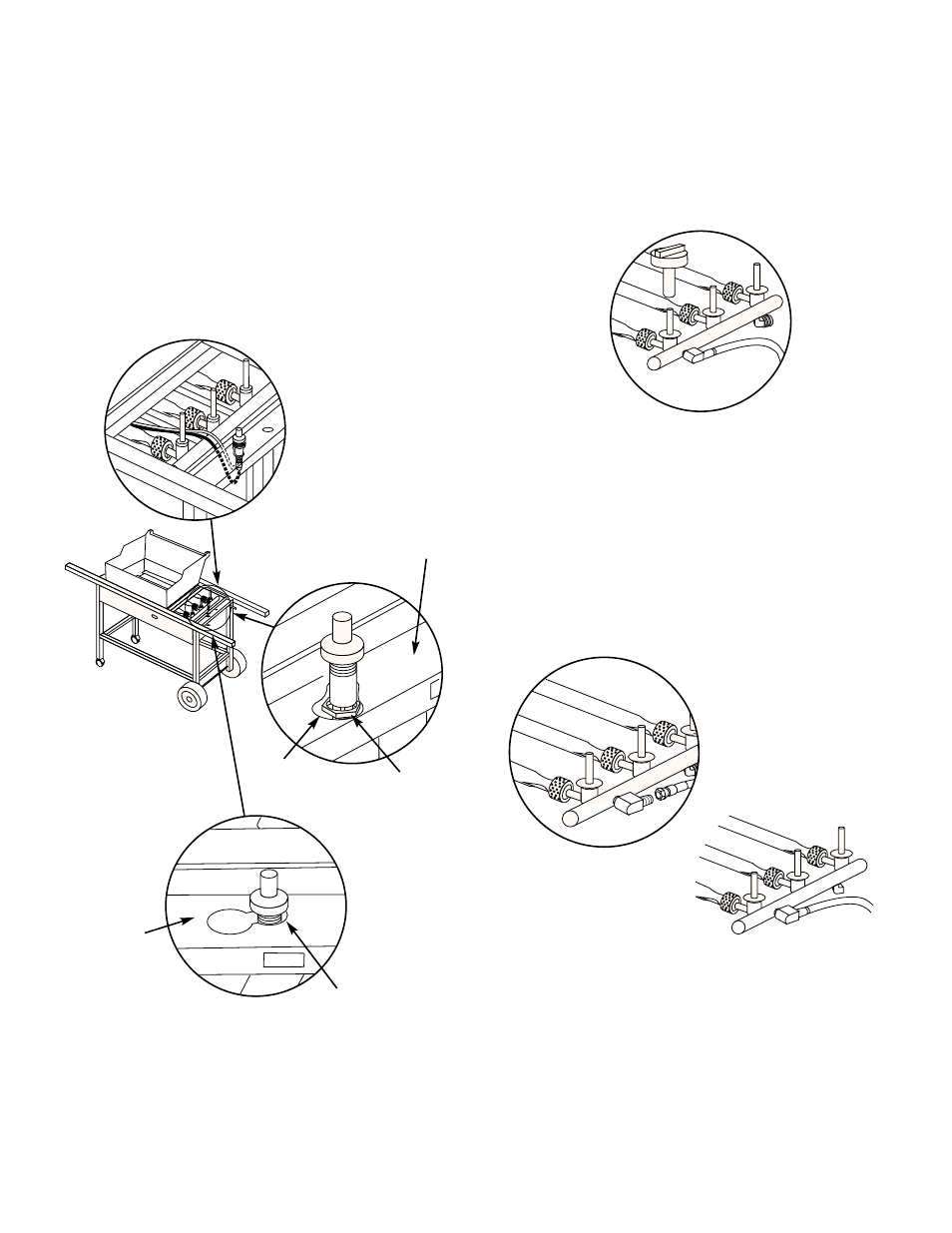 Install igniter, Check that all burner valves are off, Connect flexible hose to manifold | weber GENESIS 3300 User Manual | Page 15 / 36
