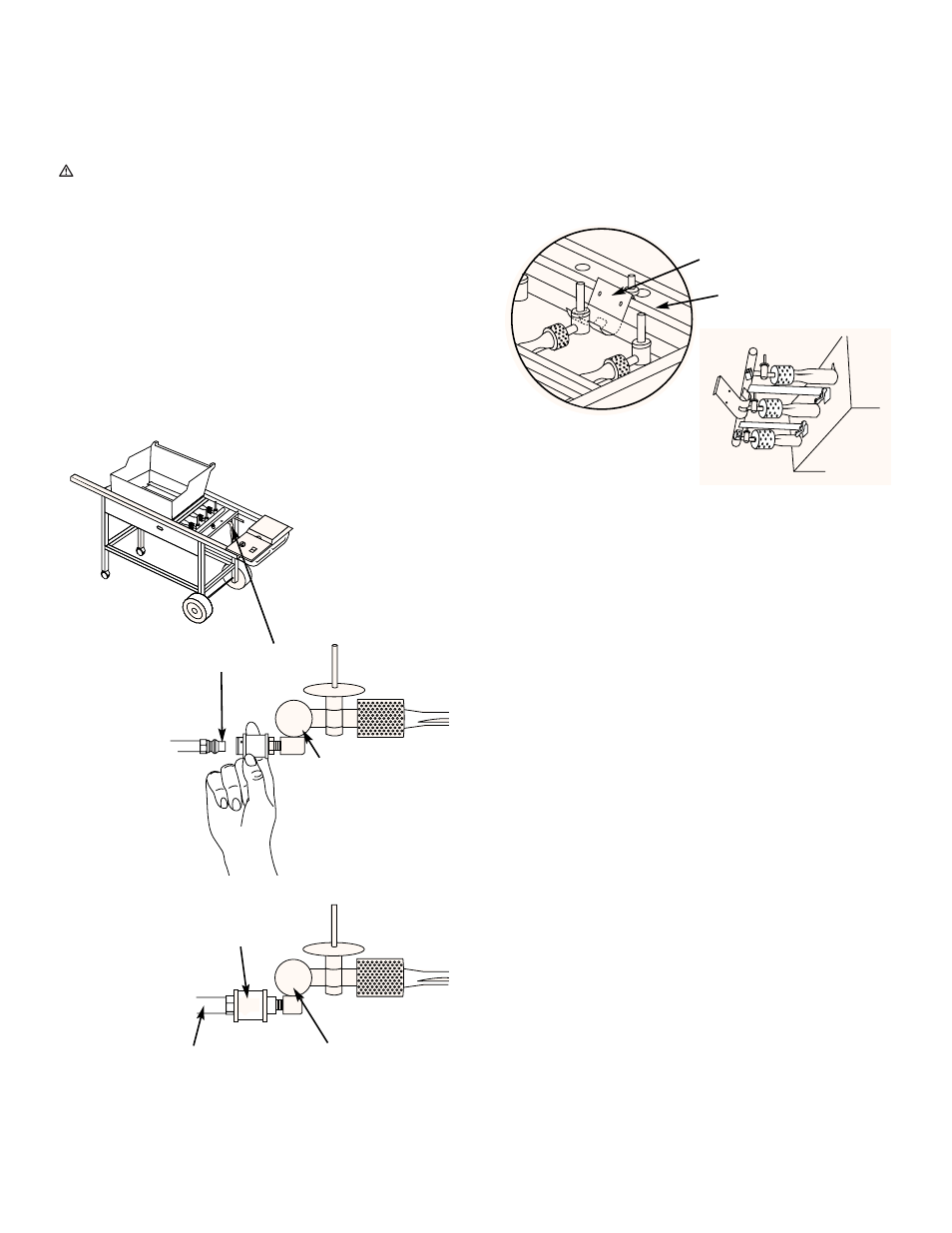 Install side burner, Install manifold bracket | weber GENESIS 3300 User Manual | Page 16 / 36