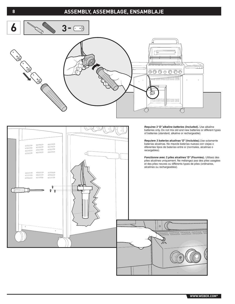 weber 89369 User Manual | Page 8 / 92