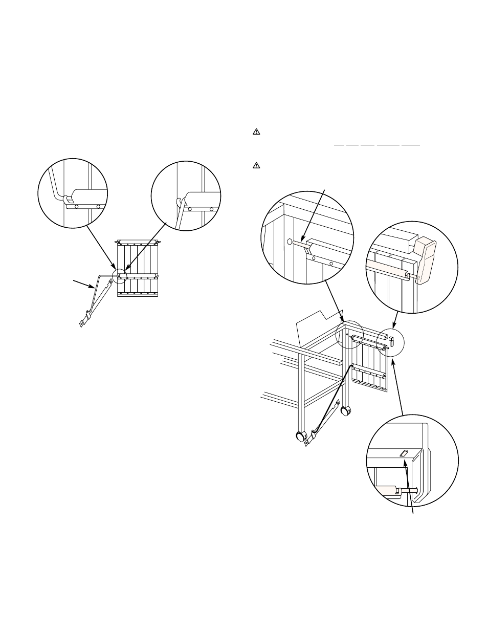 Install swing table | weber 3100 User Manual | Page 20 / 36