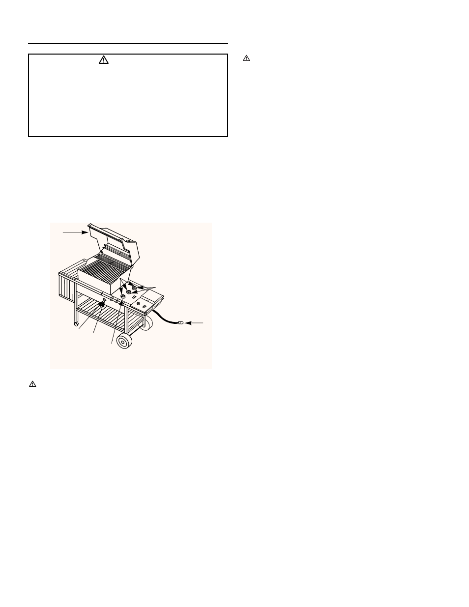 Manual lighting, To extinguish, Ƽdanger | weber 3100 User Manual | Page 23 / 36