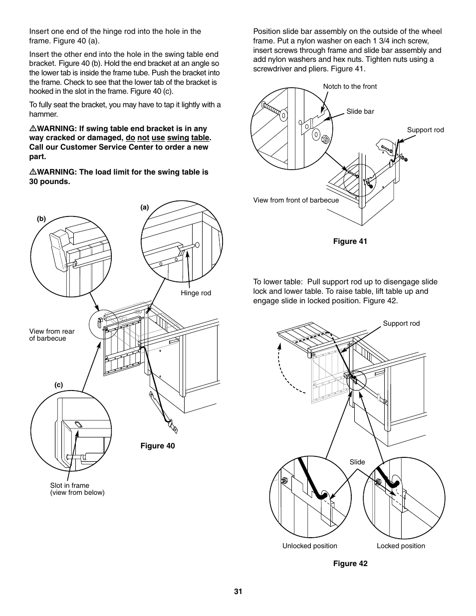 weber 5500 User Manual | Page 31 / 48