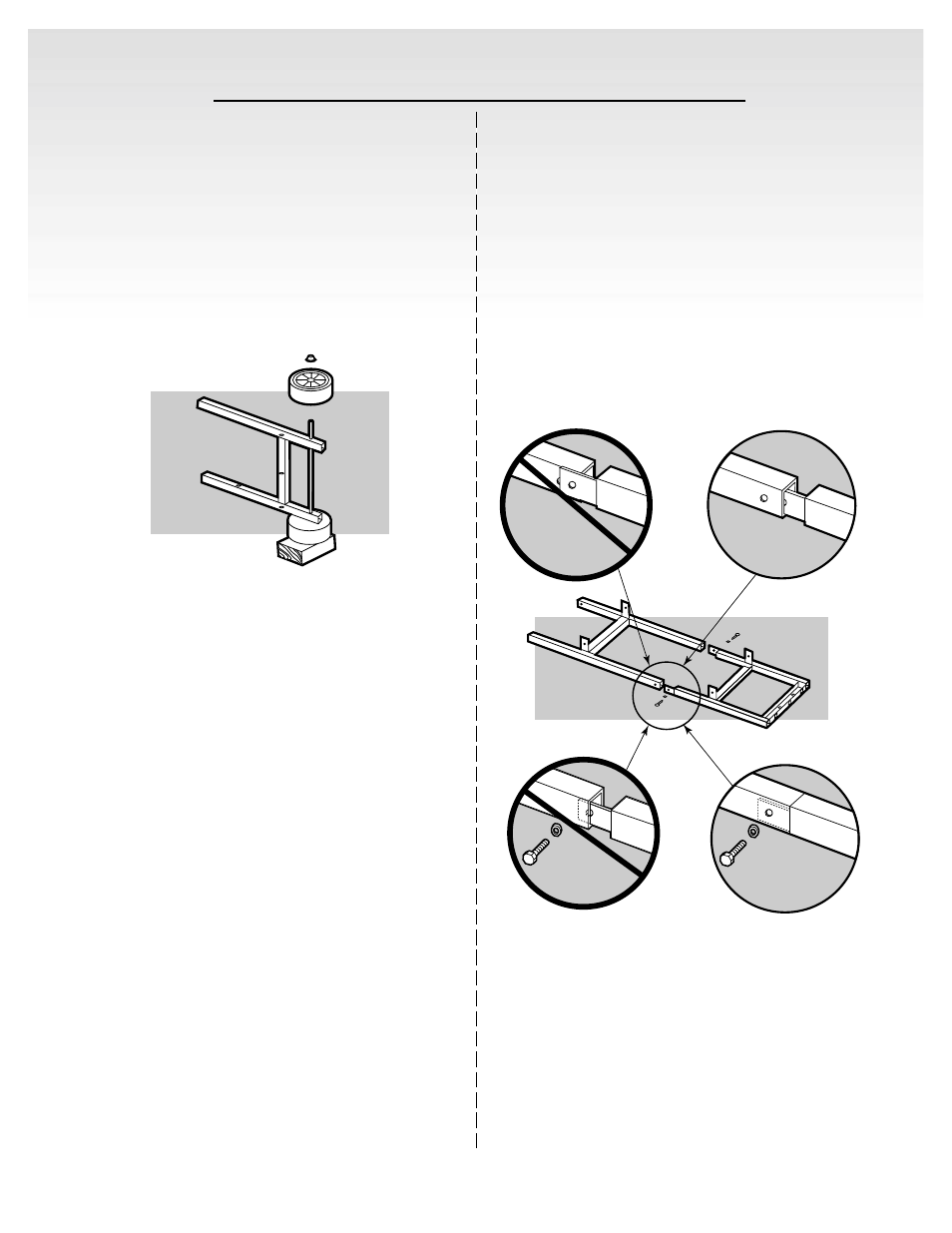 Assembly instructions, Assemble wheel frame, Assemble frame | weber Genesis Silver A User Manual | Page 11 / 32