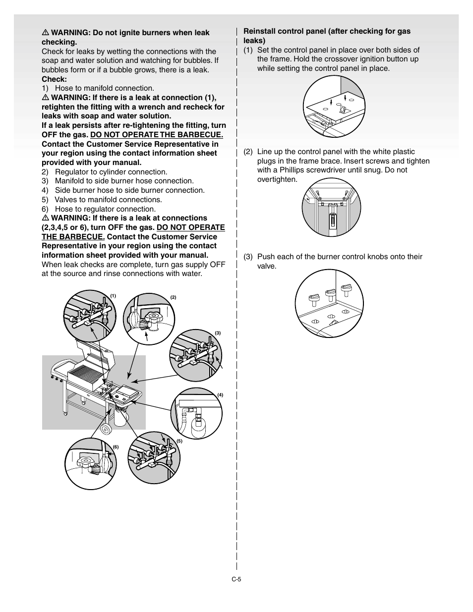 weber Genesis Gold C User Manual | Page 17 / 32