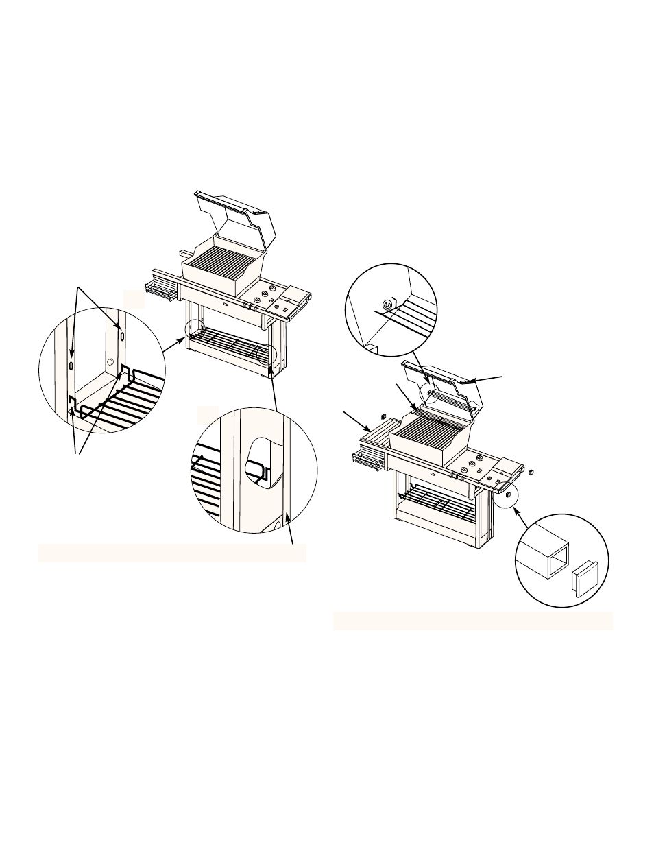 Install the accessory rack, Complete accessory installation | weber 3500 User Manual | Page 27 / 40