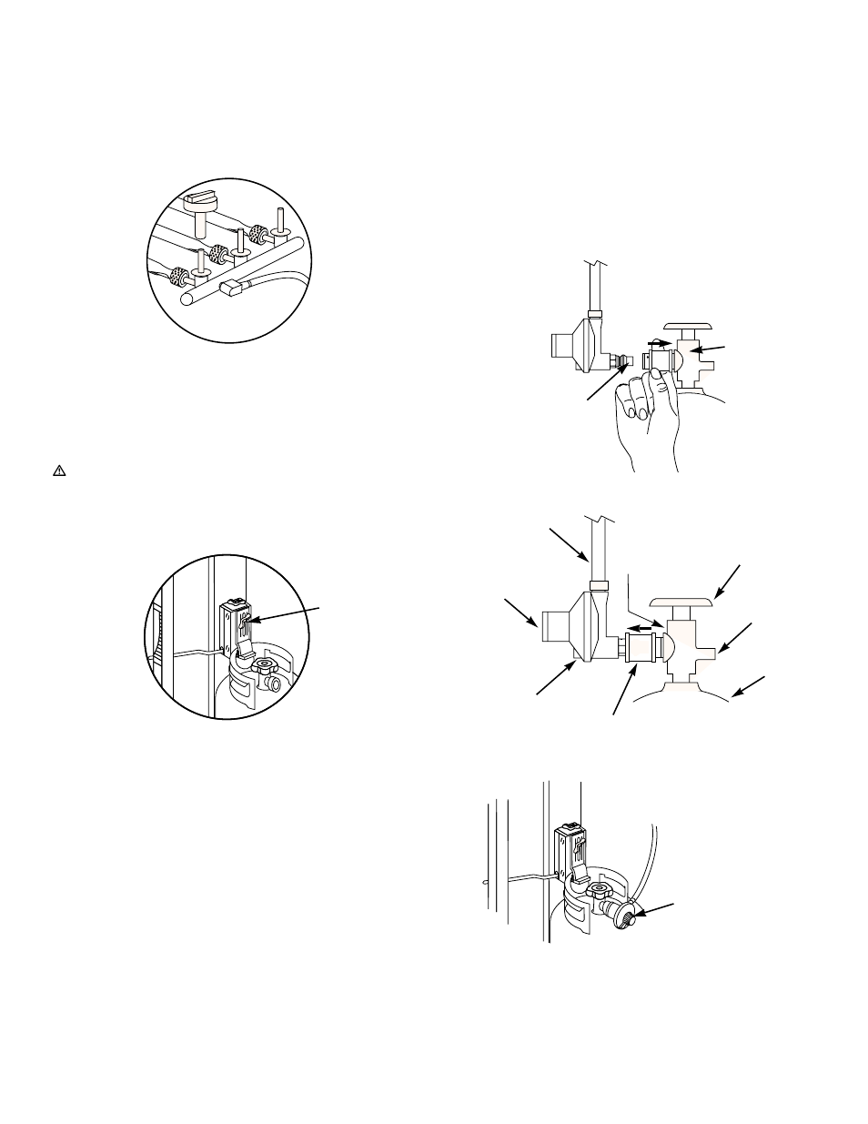 Check that all burner valves are off, Connect lp tank, Step 15 connect lp tank | Step 14 check that all burner valves are off | weber 900 LP User Manual | Page 16 / 36