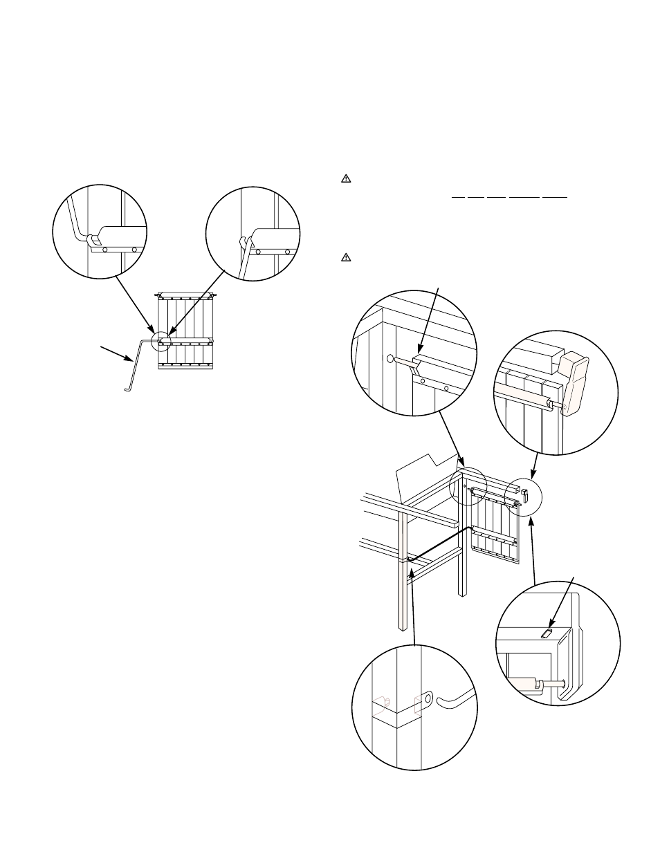 Install swing table | weber 900 LP User Manual | Page 20 / 36