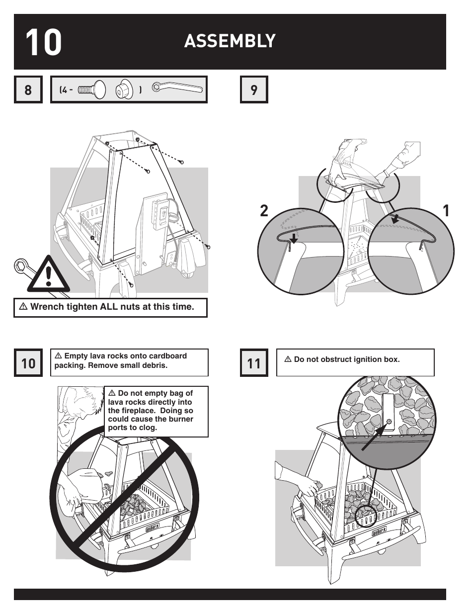 Assembly | weber 43028 User Manual | Page 10 / 20