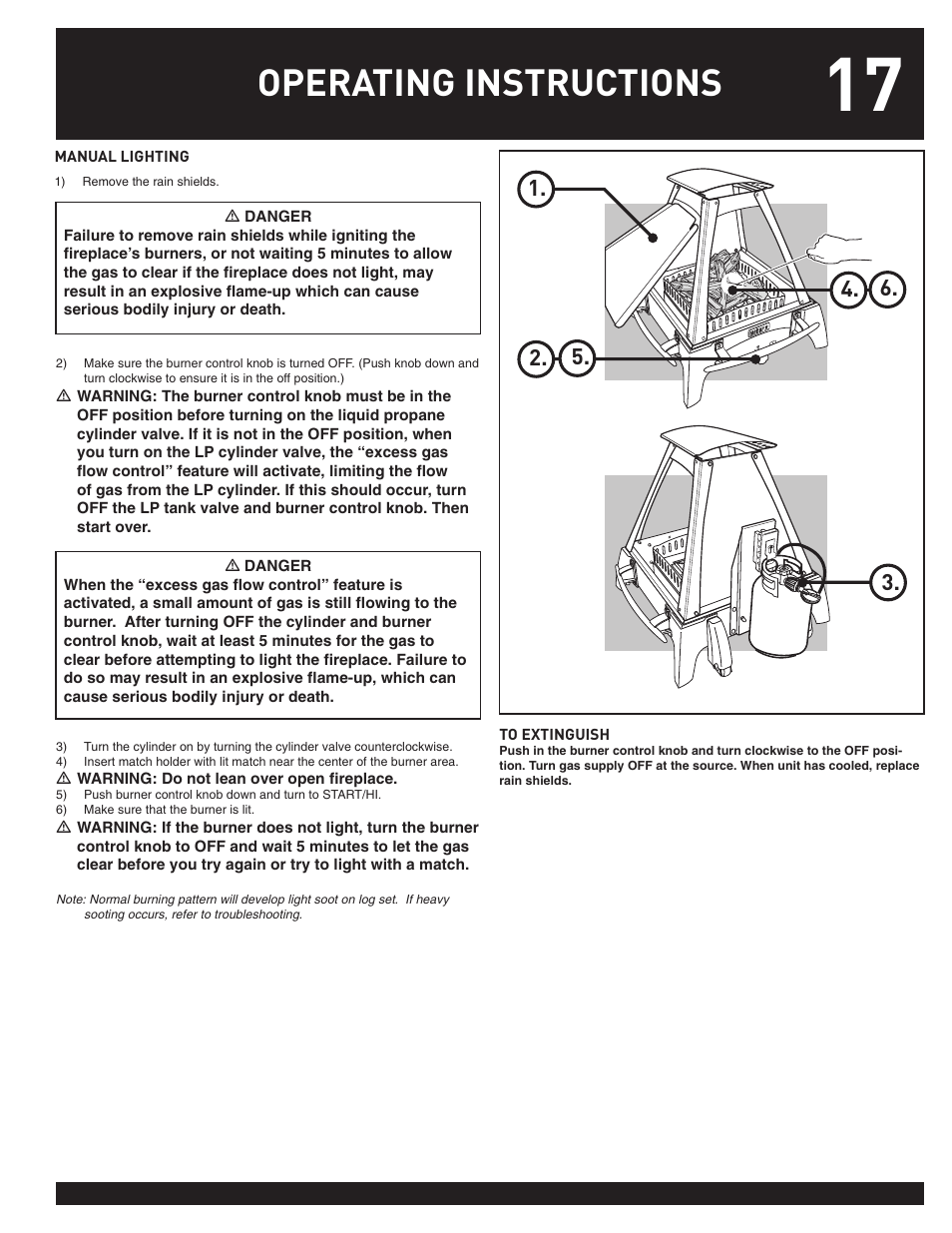 Operating instructions | weber 43028 User Manual | Page 17 / 20