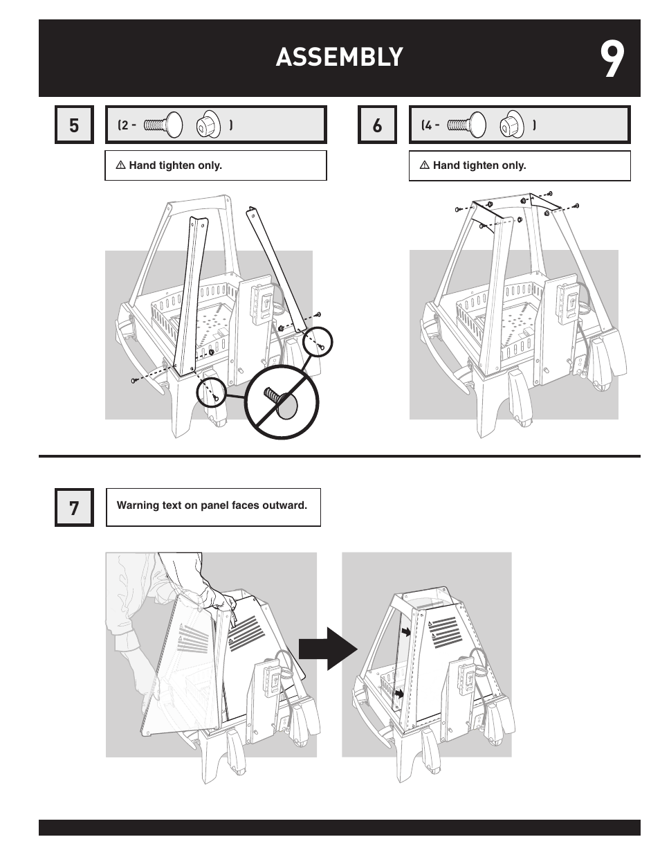 Assembly | weber 43028 User Manual | Page 9 / 20