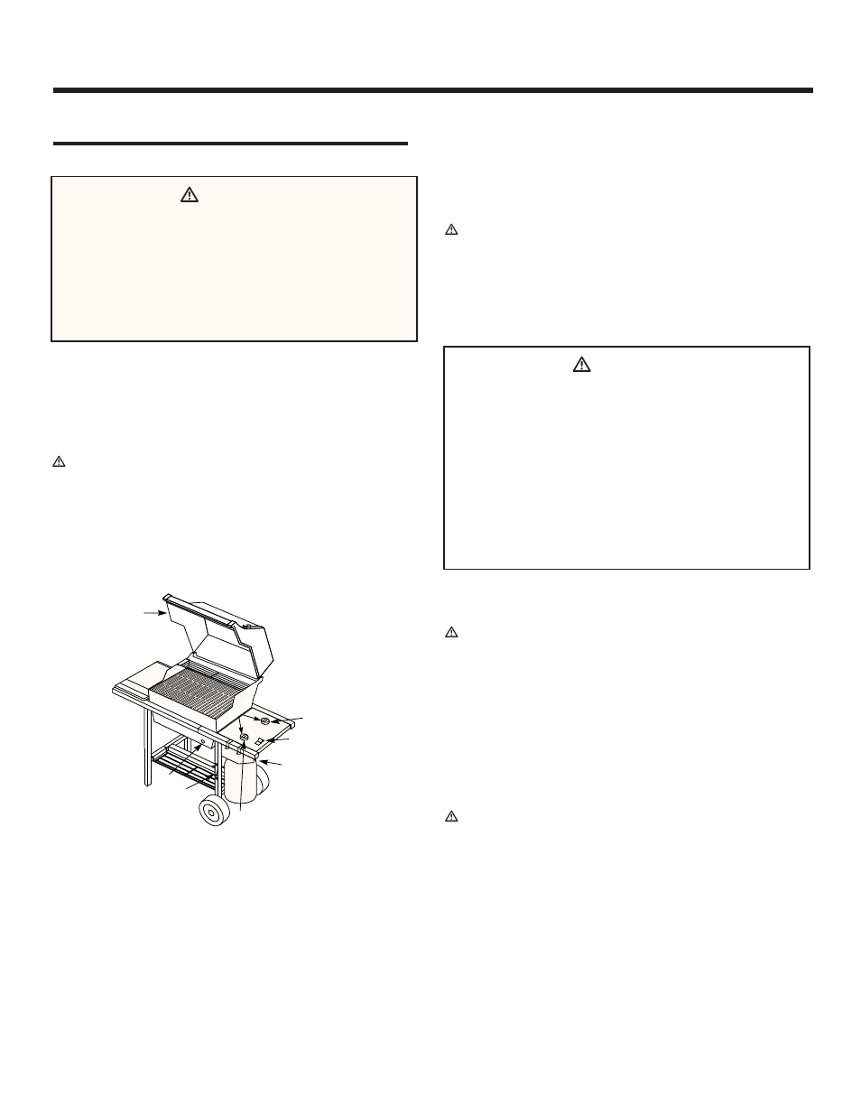 Operating instructions, Lighting, Crossover ignition system | To extinguish, Ƽdanger | weber Spirit 98567 User Manual | Page 21 / 36