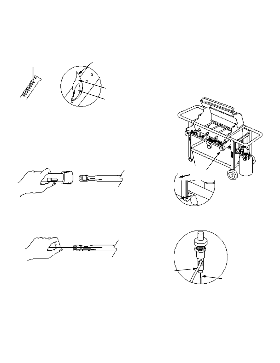 Main burner flame pa t t e r n, Main burner cleaning procedure, Replacing main burners | Maintenance | weber SUMMIT 425 User Manual | Page 11 / 20