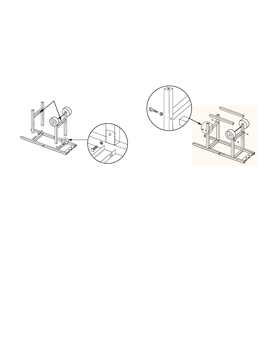 Continue frame assembly, Complete frame assembly | weber GENESIS 1300 User Manual | Page 11 / 32