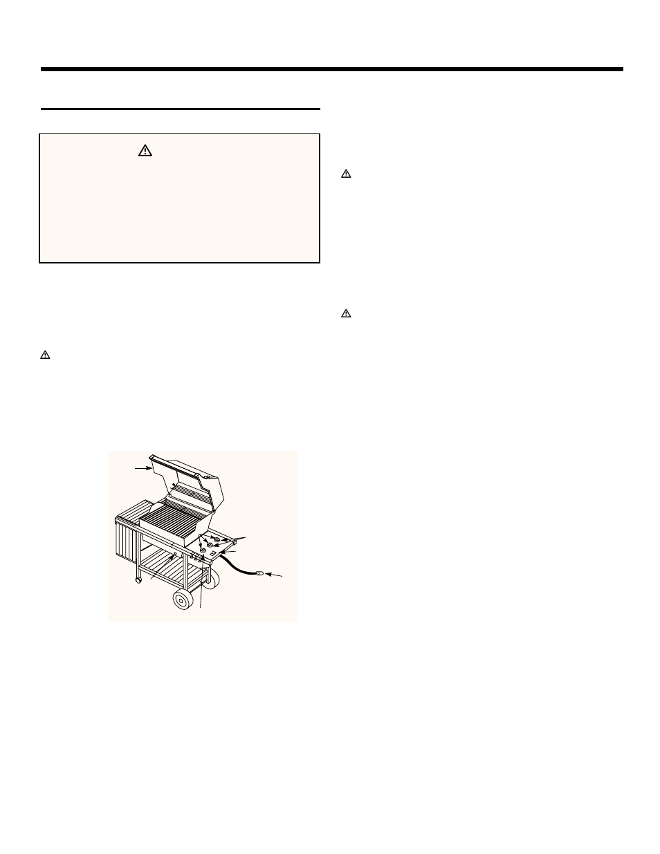Operating instructions, Lighting, Crossover ignition system | To extinguish, Ƽdanger | weber GENESIS 1300 User Manual | Page 22 / 32