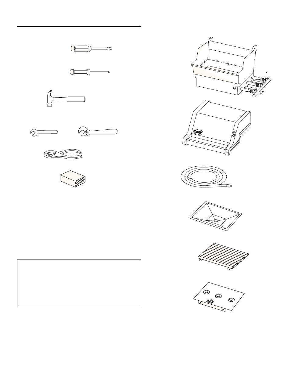 Assembly, Tools needed, Supplies needed | Check package contents | weber GENESIS 1300 User Manual | Page 7 / 32