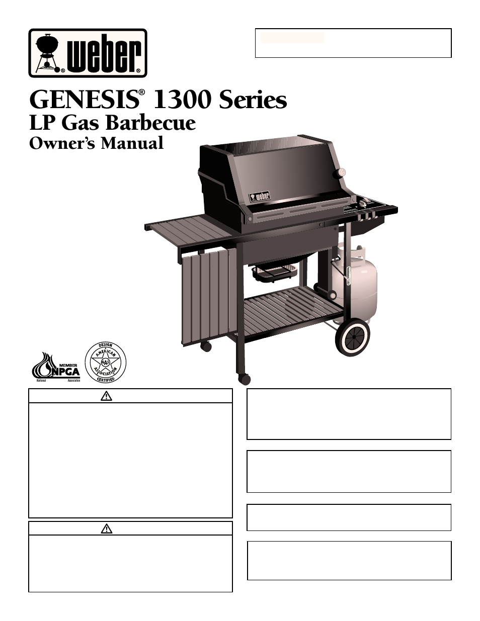 weber 1300 User Manual | 36 pages
