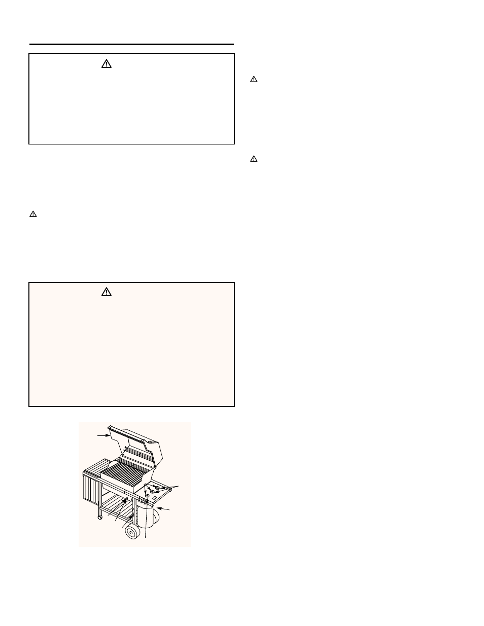 Manual lighting, To extinguish, Ƽdanger | weber 1300 User Manual | Page 24 / 36