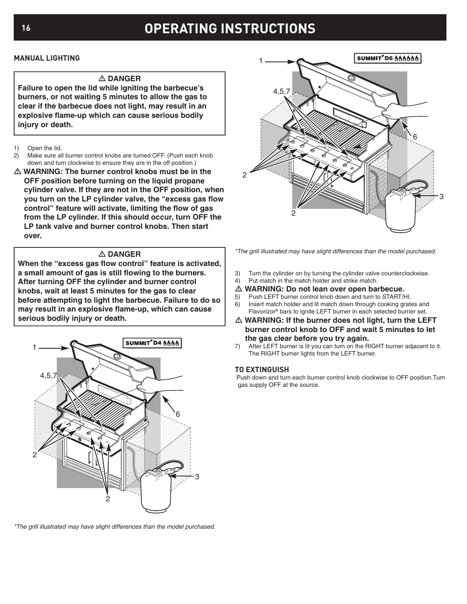 Operating instructions | weber 42372 User Manual | Page 16 / 32