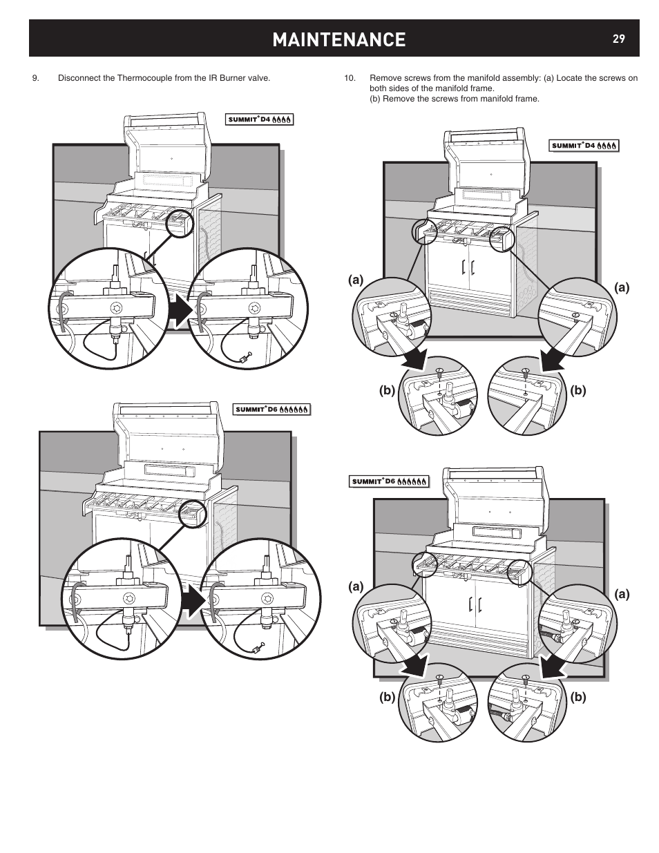 Maintenance | weber 42372 User Manual | Page 29 / 32