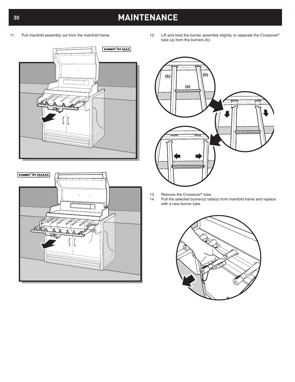 Maintenance | weber 42372 User Manual | Page 30 / 32